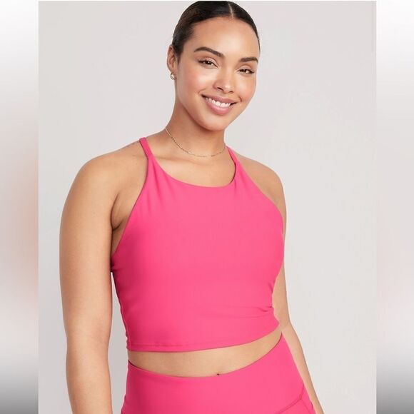 Old Navy Other - Old Navy Active Light Support PowerSoft Longline Sports Bra for Women Size Large